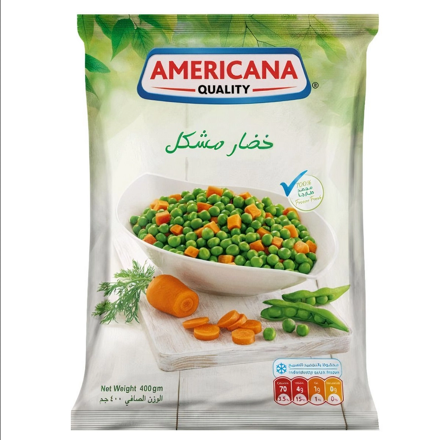 Americana Frozen Mixed Vegetables
