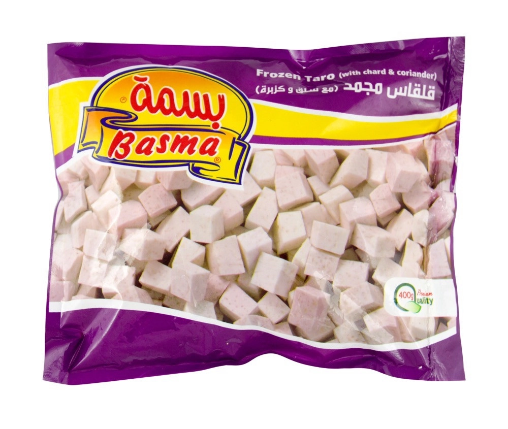 Basma Frozen Taro with Chard & Coriander