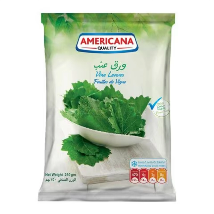 Americana Frozen Vine Leaves